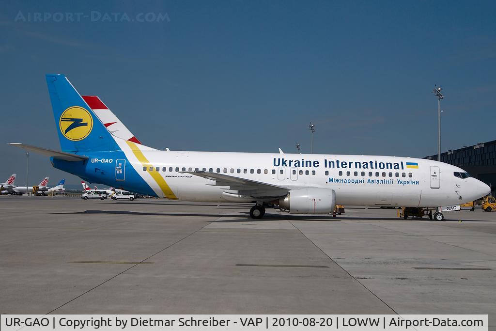 UR-GAO, 1991 Boeing 737-4Z9 C/N 25147, Ukraine international Boeing 737-400