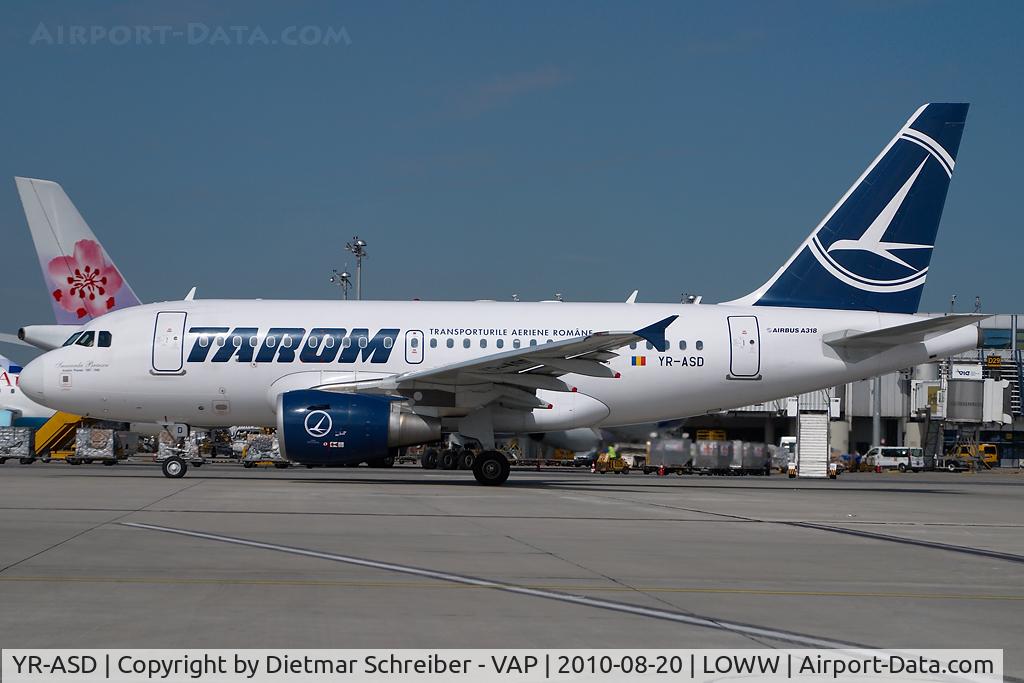 YR-ASD, 2007 Airbus A318-111 C/N 3225, Tarom Airbus 318