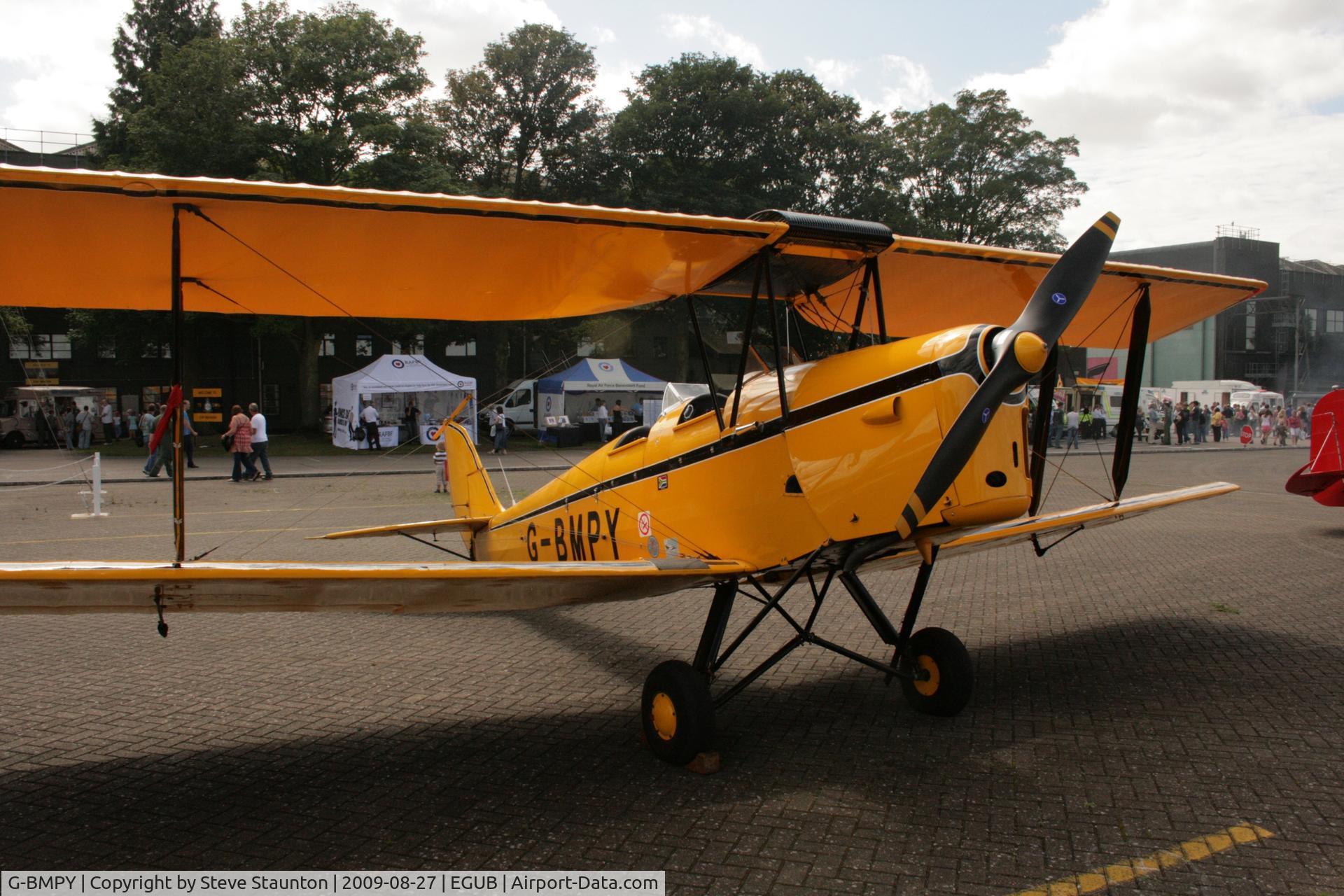 G-BMPY, 1941 De Havilland DH-82A Tiger Moth II C/N 82619, Taken at RAF Benson Families Day, August 2009