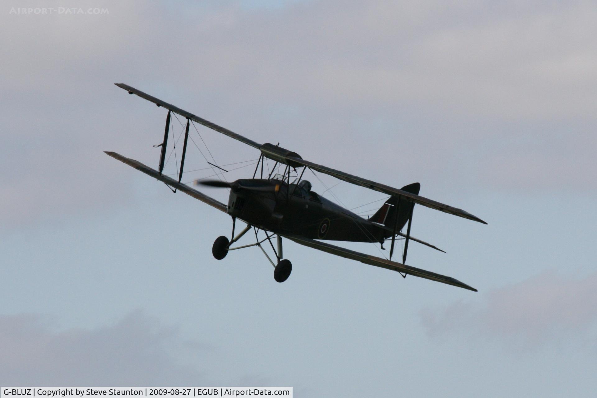G-BLUZ, 1944 De Havilland DH.82B Queen Bee C/N 1435, Taken at RAF Benson Families Day, August 2009