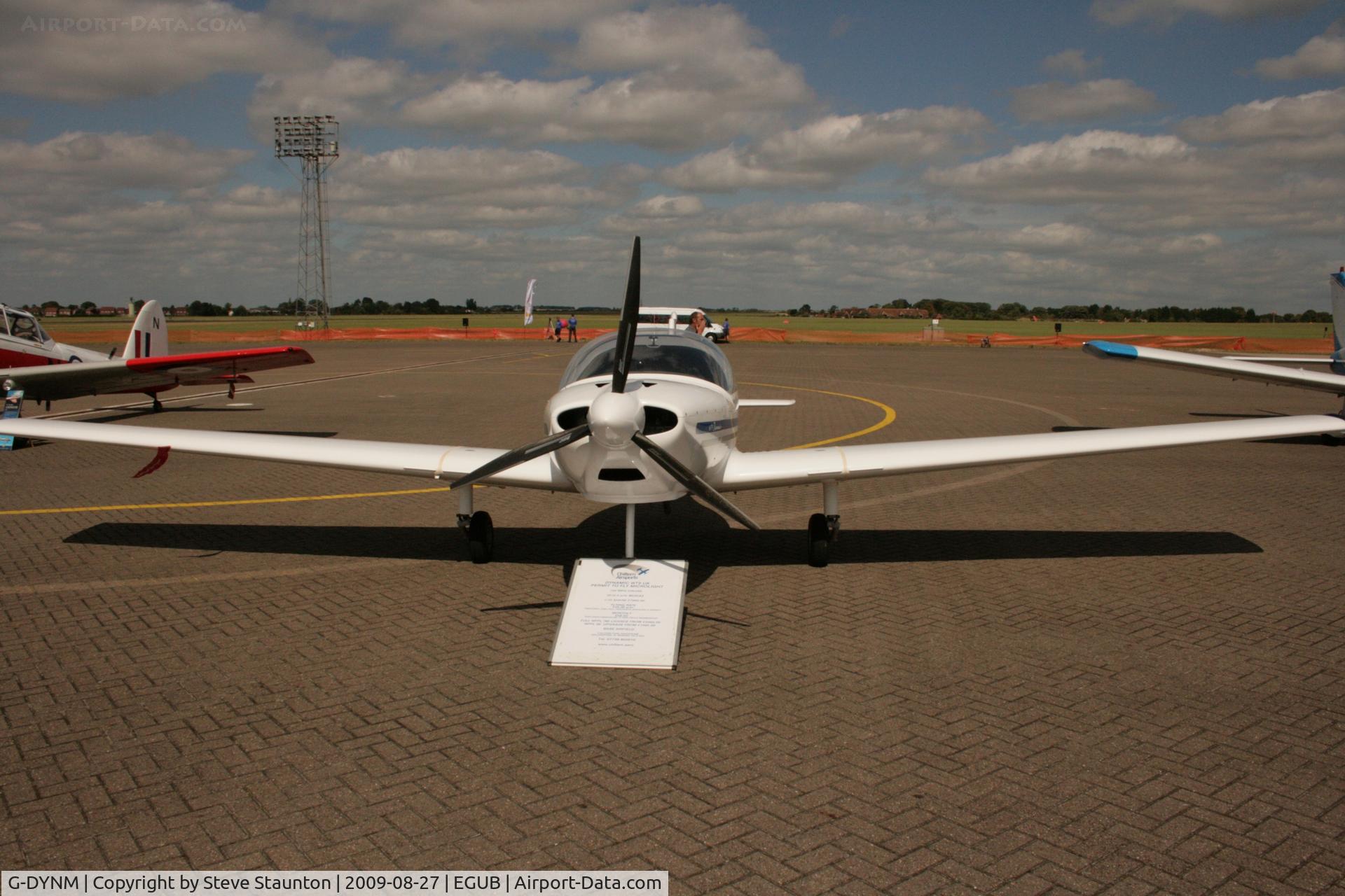 G-DYNM, 2007 Dynamic WT9 UK C/N DY161, Taken at RAF Benson Families Day, August 2009