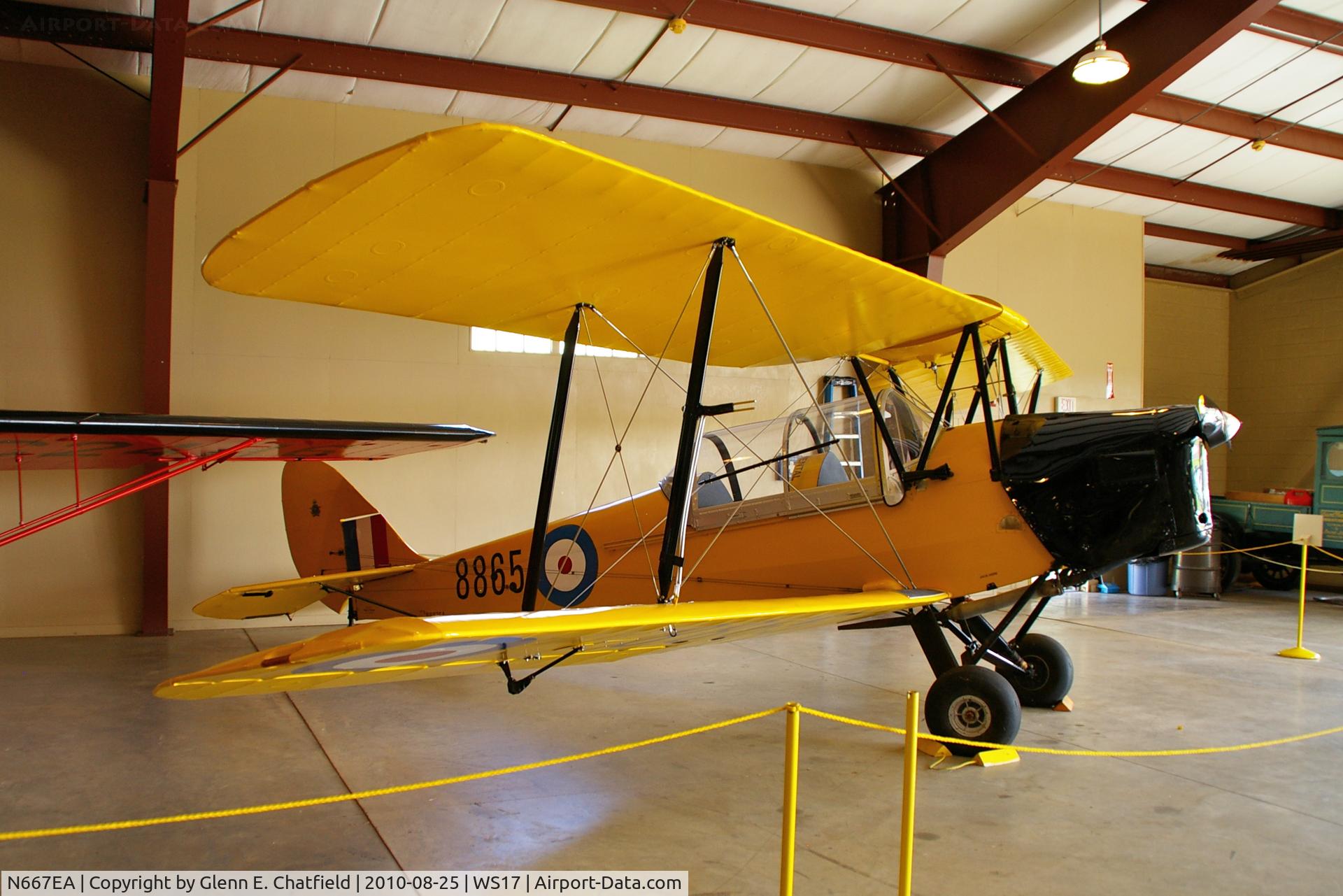 N667EA, 1942 De Havilland Canada DH-82C Tiger Moth C/N DHC1667, At the EAA Museum