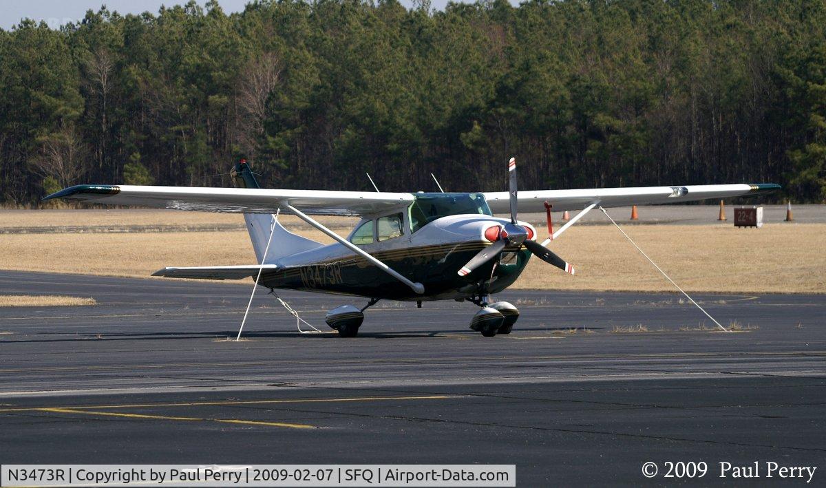 N3473R, 1967 Cessna 182L Skylane C/N 18258773, Quietly sitting in Suffolk, VA