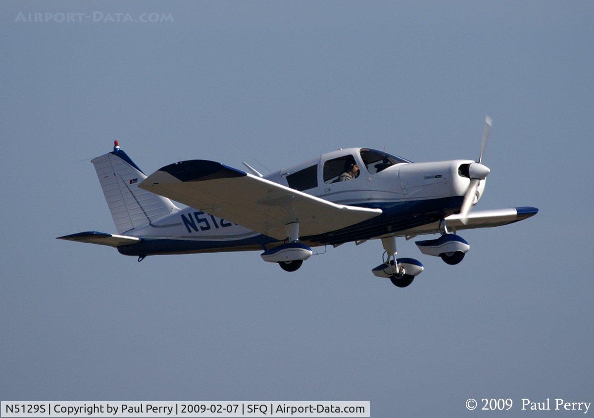 N5129S, 1971 Piper PA-28-140 C/N 28-7125600, Transiting Suffolk airspace
