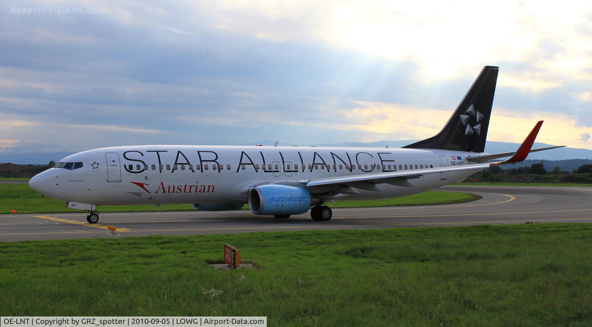 OE-LNT, 2006 Boeing 737-8Z9 C/N 33834, Aua B738