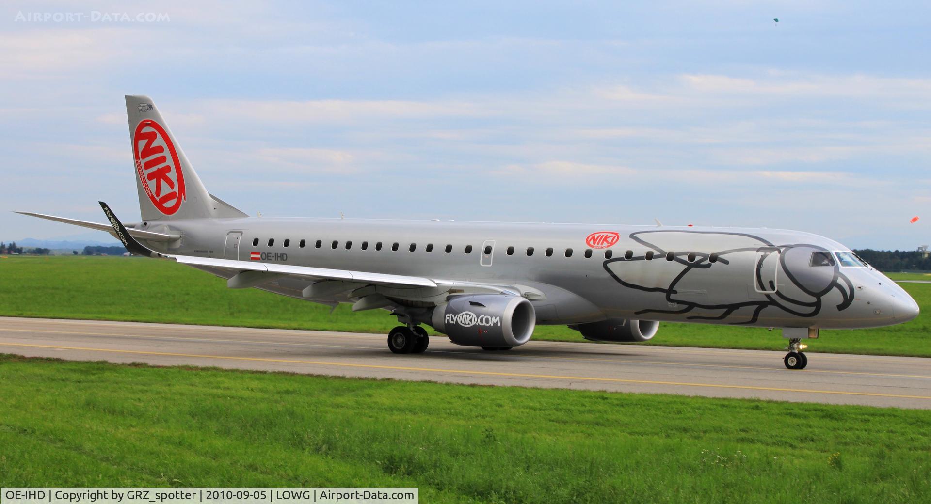 OE-IHD, 2010 Embraer E190 (ERJ-190-100) C/N 19000354, Niki E190