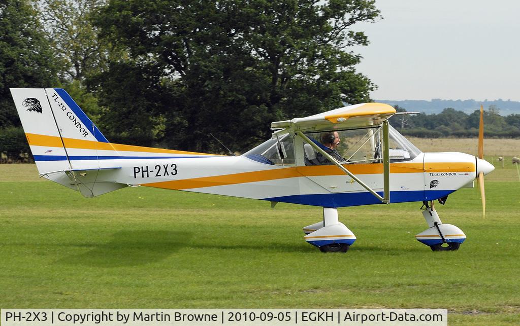 PH-2X3, TL Ultralight TL-232 Condor C/N 96C12, SHOT AT HEADCORN