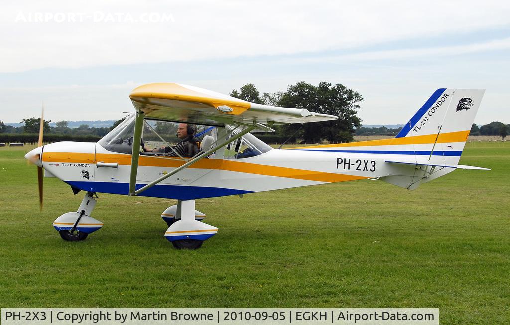 PH-2X3, TL Ultralight TL-232 Condor C/N 96C12, SHOT AT HEADCORN