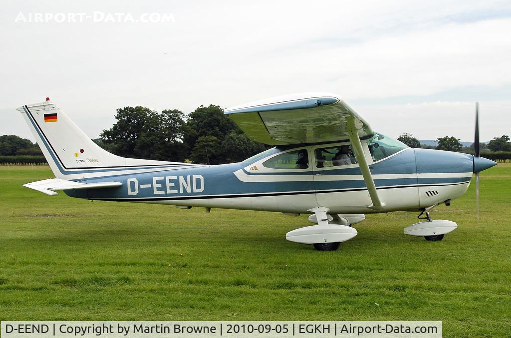 D-EEND, Cessna 182P Skylane C/N 18262622, SHOT AT HEADCORN