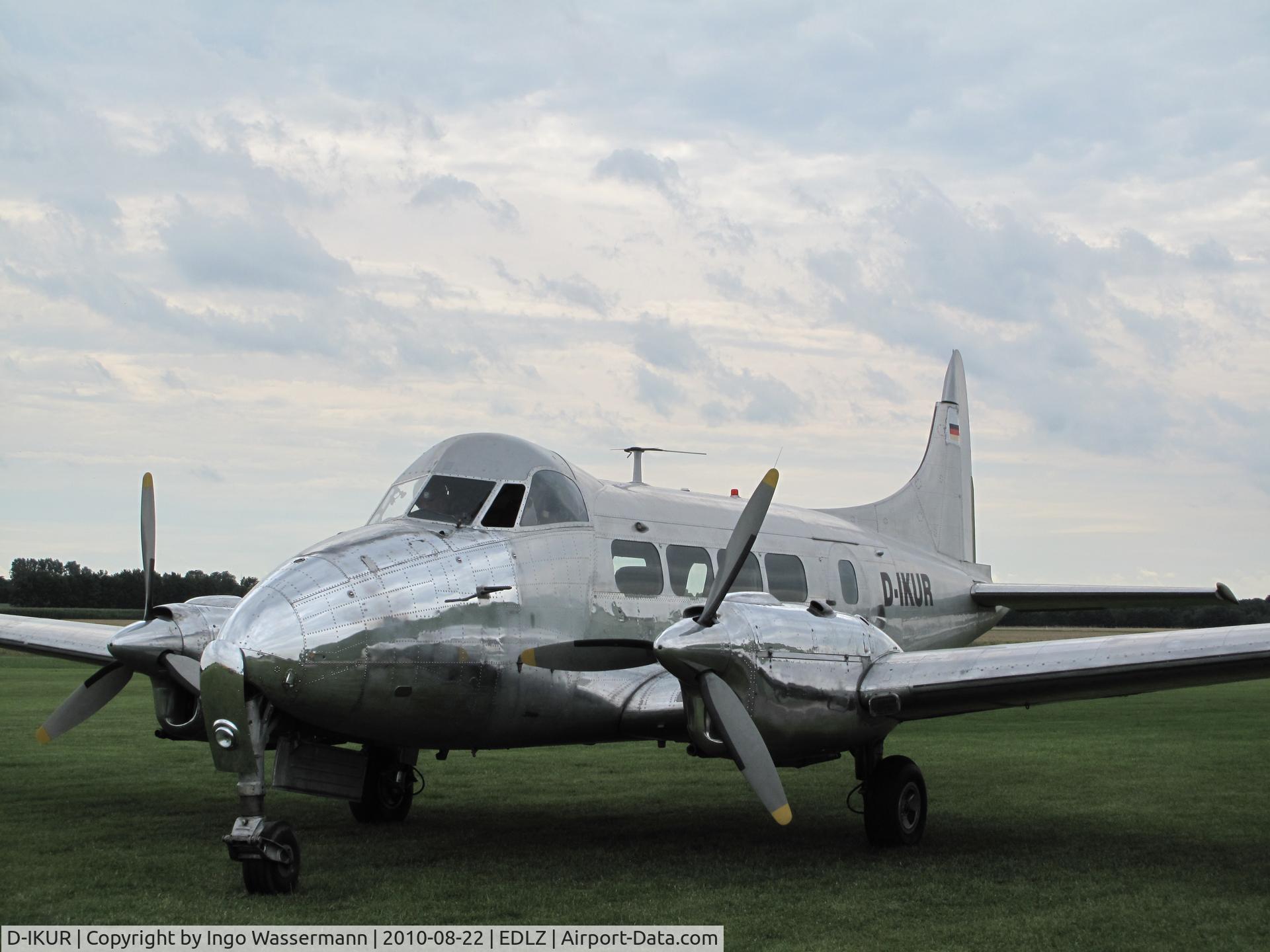 D-IKUR, 1950 De Havilland DH-104 Dove 2 C/N 04296, Hombase EDLZ Soest Bad Sassendorf