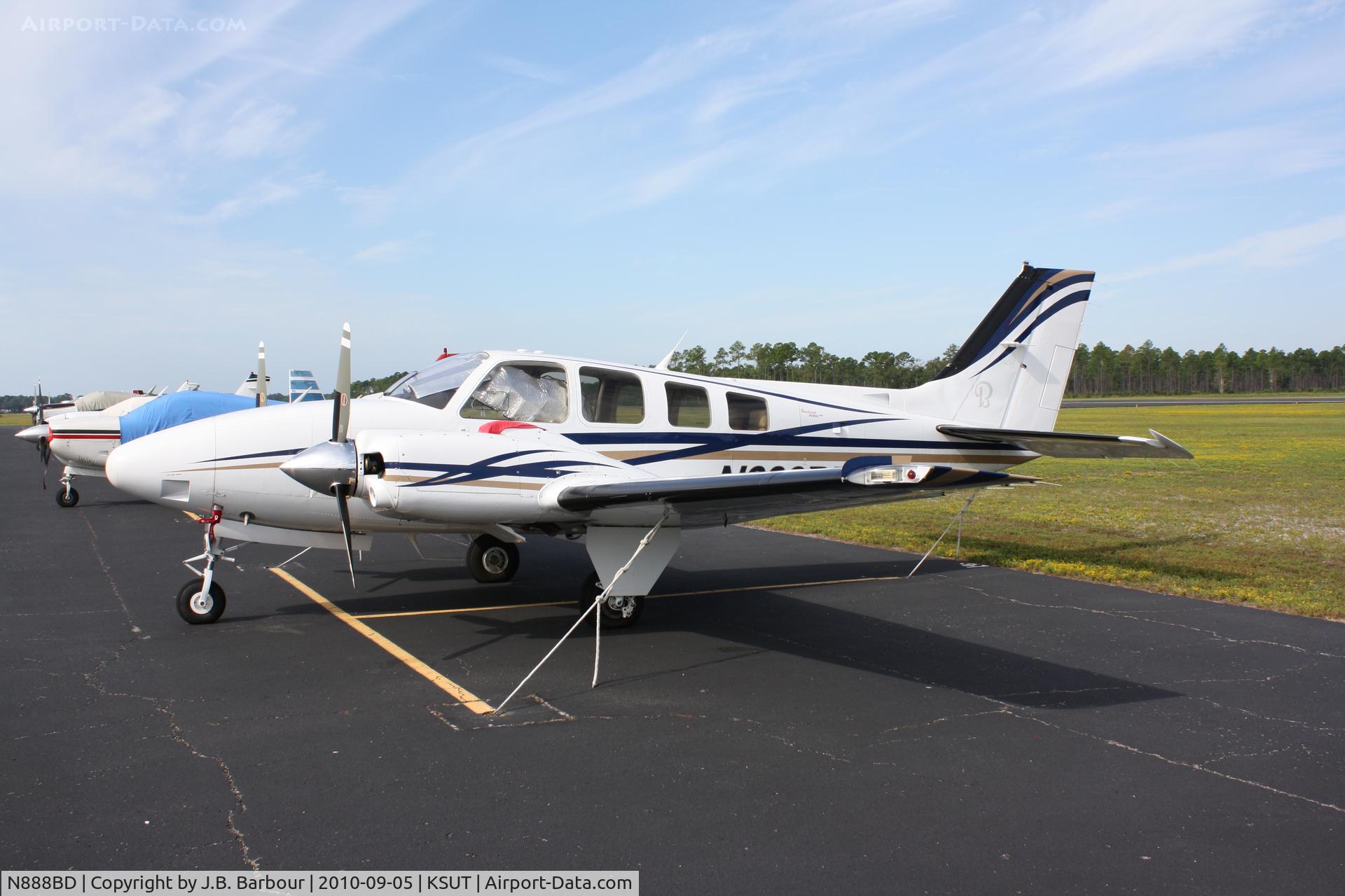 N888BD, 2005 Raytheon Aircraft Company G58 Baron C/N TH-2127, N/A