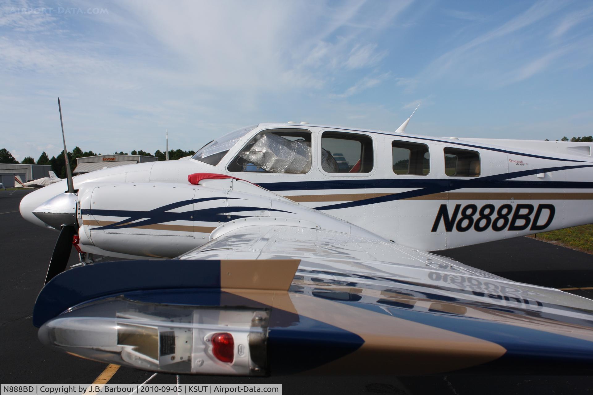 N888BD, 2005 Raytheon Aircraft Company G58 Baron C/N TH-2127, N/A