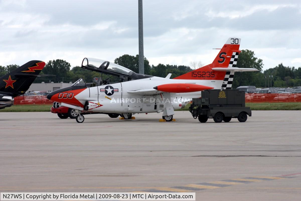 N27WS, North American T-2B Buckeye C/N 310-30, T-2