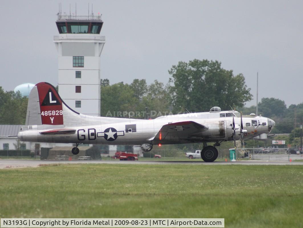 N3193G, 1944 Boeing B-17G Flying Fortress C/N 77255, Yankee Lady