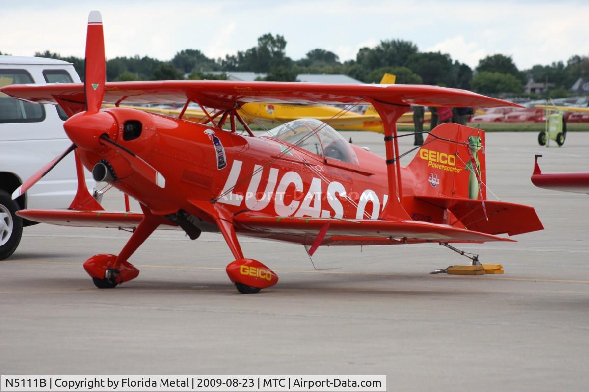 N5111B, 1998 Pitts S-1-11B Super Stinker C/N 4003, Geico plane