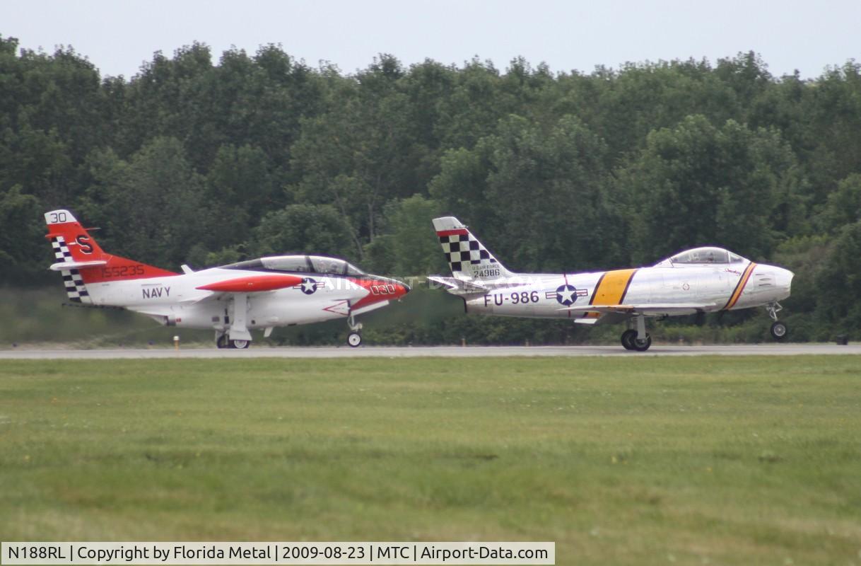 N188RL, 1952 North American F-86F Sabre C/N 191-682, F-86