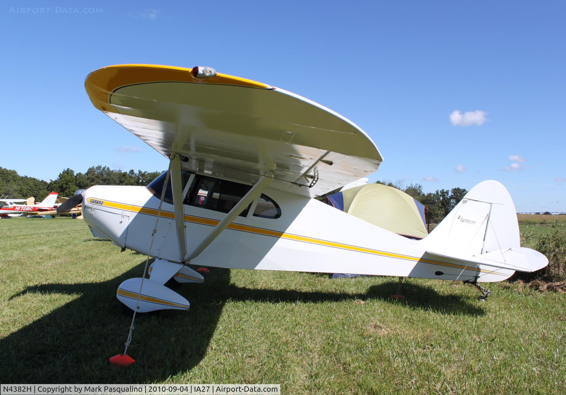 N4382H, 1948 Piper PA-15 Vagabond C/N 15-167, Piper PA-15