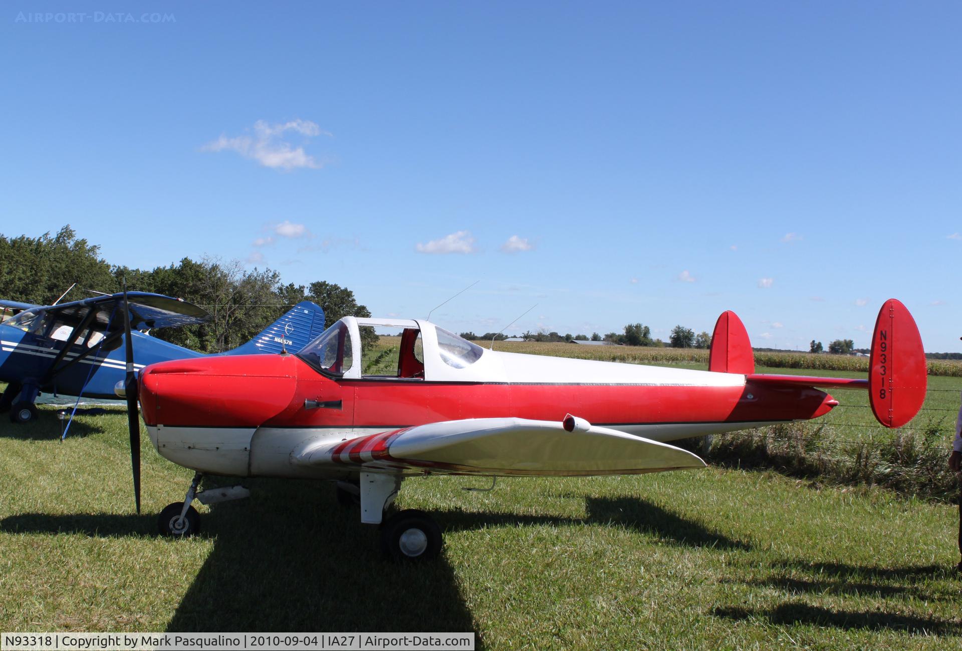 N93318, 1946 Erco 415C Ercoupe C/N 641, Ercoupe  415-C