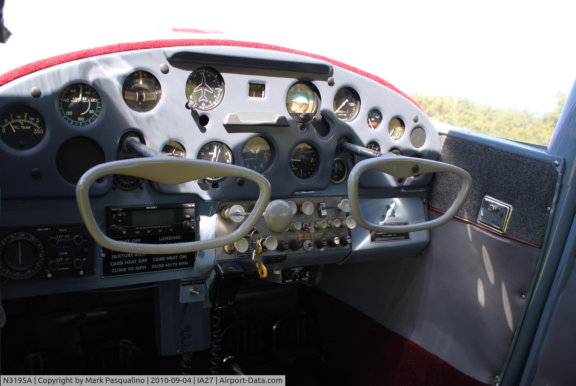 N3195A, 1953 Cessna 170B C/N 25839, Cessna 170B