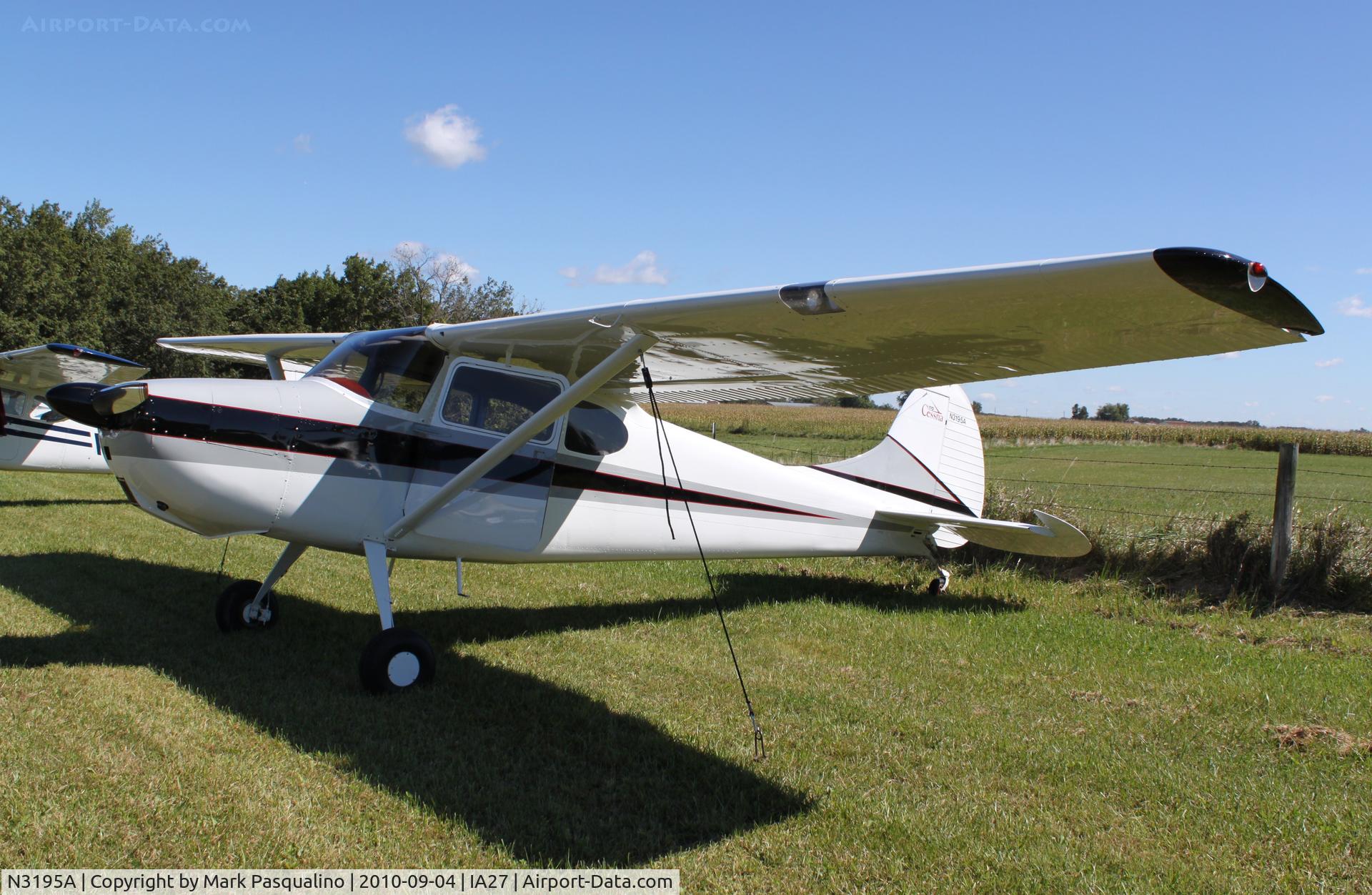 N3195A, 1953 Cessna 170B C/N 25839, Cessna 170B