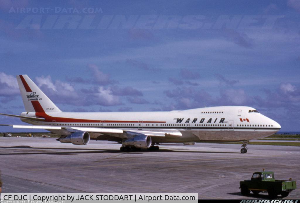 CF-DJC, 1971 Boeing 747-1D1 C/N 20208, Good Old 'Max' Ward`s sweet heart. I used to change the charts in it before it`s next flight (yyz )
He got out at the right time