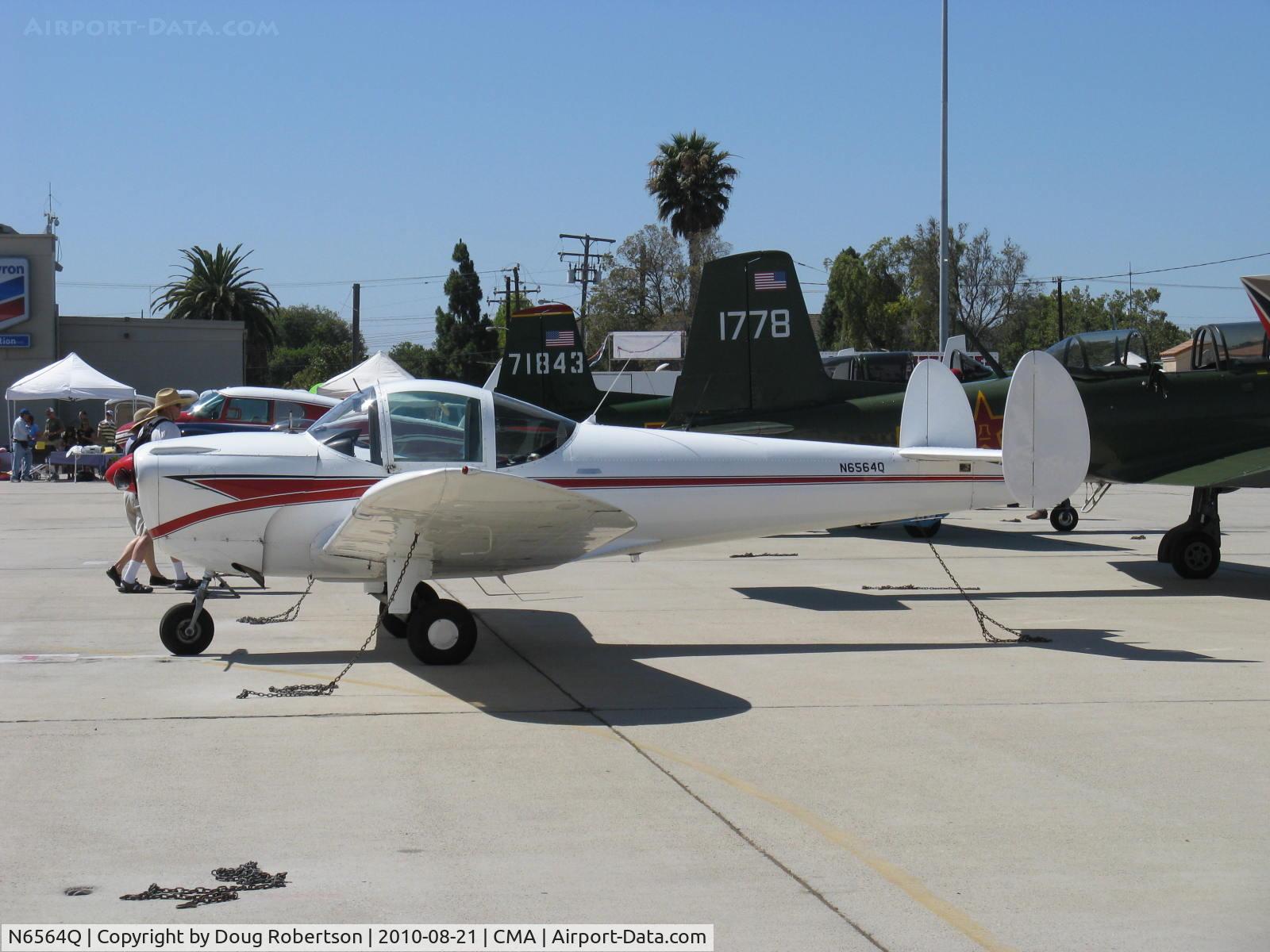 N6564Q, 1965 Alon A2 Aircoupe C/N A-64, 1965 Alon AIRCOUPE A2, Continental C90 90 Hp