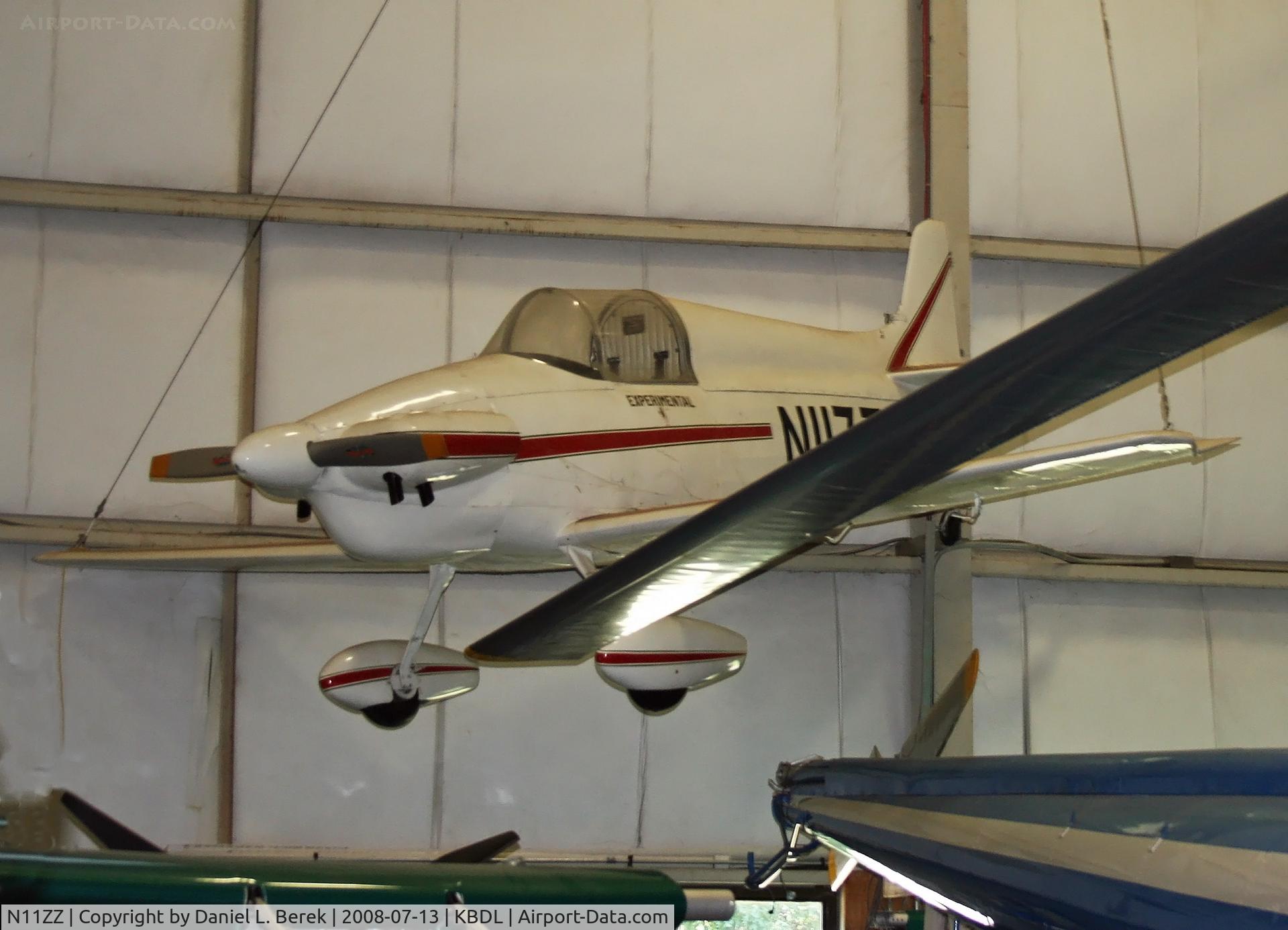 N11ZZ, 1970 Nicks Special LR-1A C/N 11, On display in the civilian aircraft wing of the NEAM