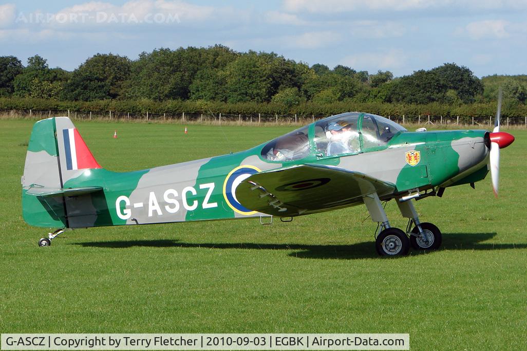 G-ASCZ, 1958 Piel CP-301A Emeraude C/N 233, 1958 Societe Menavia PIEL CP301A, c/n: 233 at 2010 LAA National Rally at Sywell