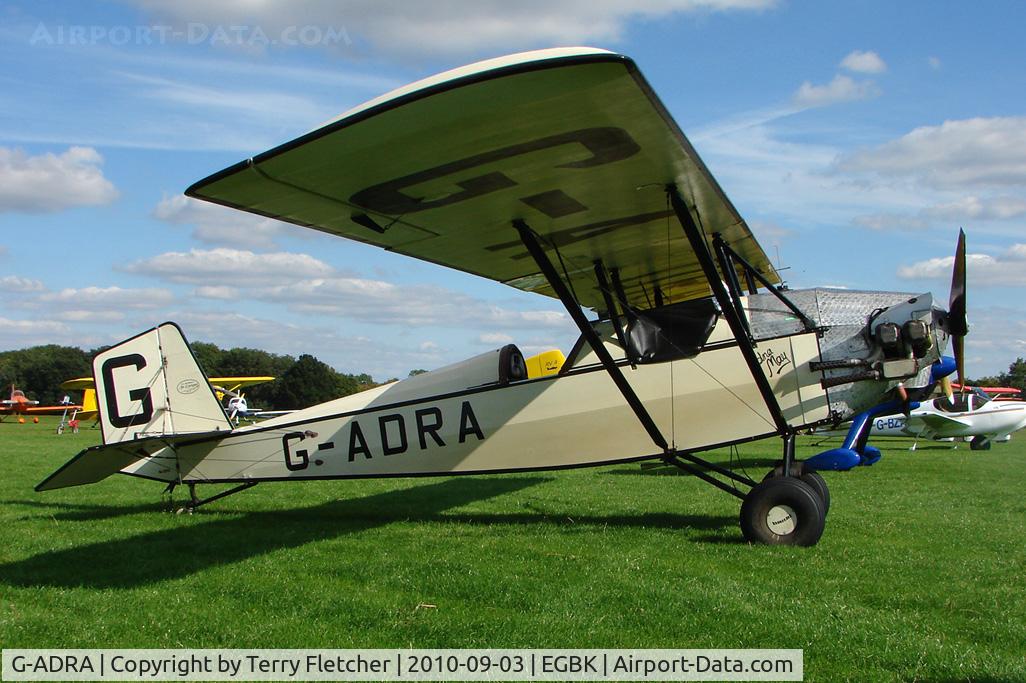 G-ADRA, 1994 Pietenpol Air Camper C/N PFA 1514, 1994 Mason Aj PIETENPOL AIR CAMPER, c/n: PFA 1514 at 2010 LAA National Rally at Sywell