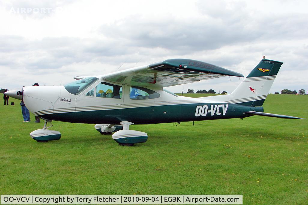 OO-VCV, 1976 Cessna 177B II Cardinal C/N 17702576, 1976 Cessna Cardinal msn 02576 at 2010 LAA National Rally at Sywell (UK)