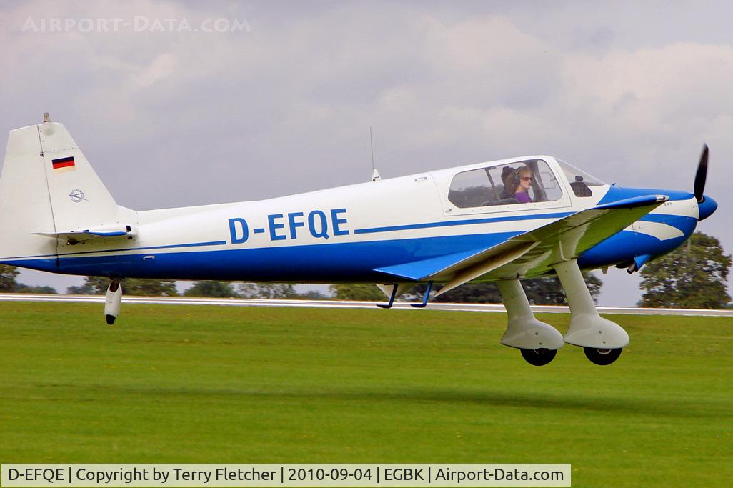 D-EFQE, 1961 Bolkow Bo-207 C/N 266, BOLKOW BO 207, c/n: 266 at 2010 LAA National Rally at Sywell (UK)