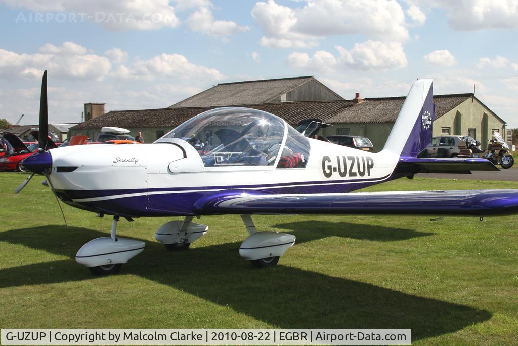 G-UZUP, 2006 Aerotechnik EV-97A Eurostar C/N PFA 315A-14528, Aerotechnik EV-97A Eurostar at Breighton Airfield's Summer Madness All Comers Fly-In in August 2010.