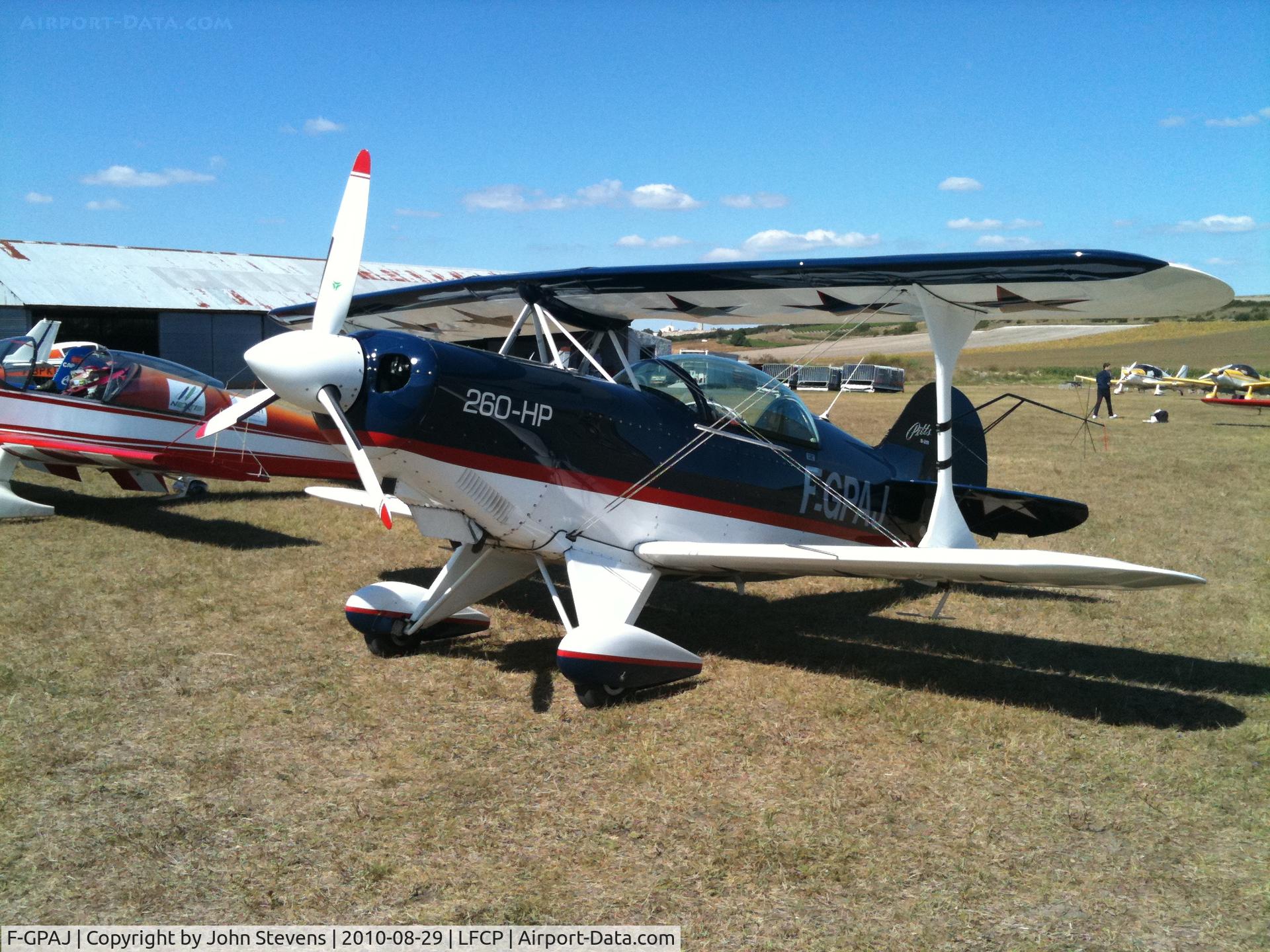F-GPAJ, Christen Pitts S-2B Special C/N 5286, @ Pons
