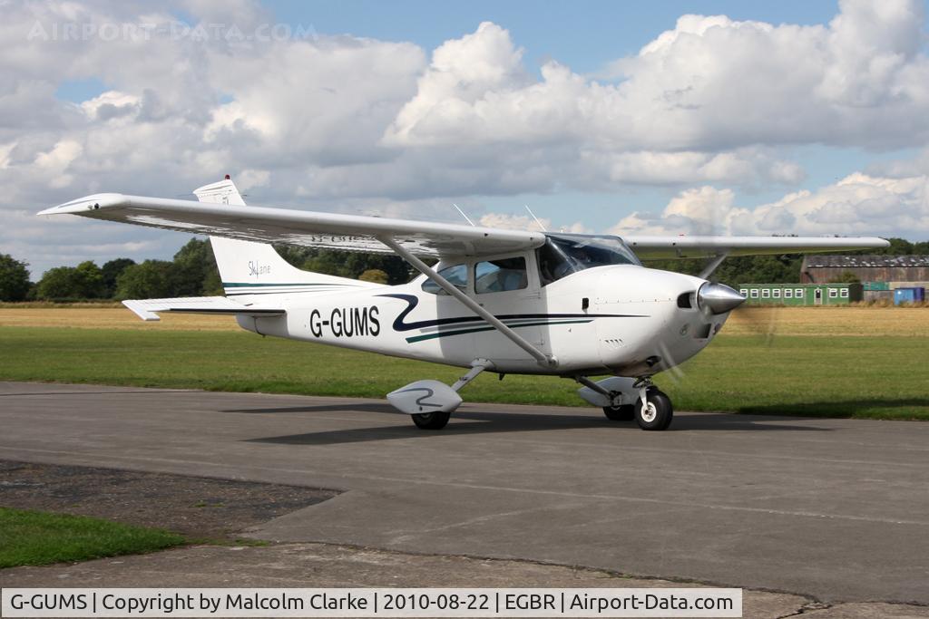 G-GUMS, 1973 Cessna 182P Skylane C/N 182-61643, Cessna 182P Skylane at Breighton Airfield's Summer Madness All Comers Fly-In in August 2010.