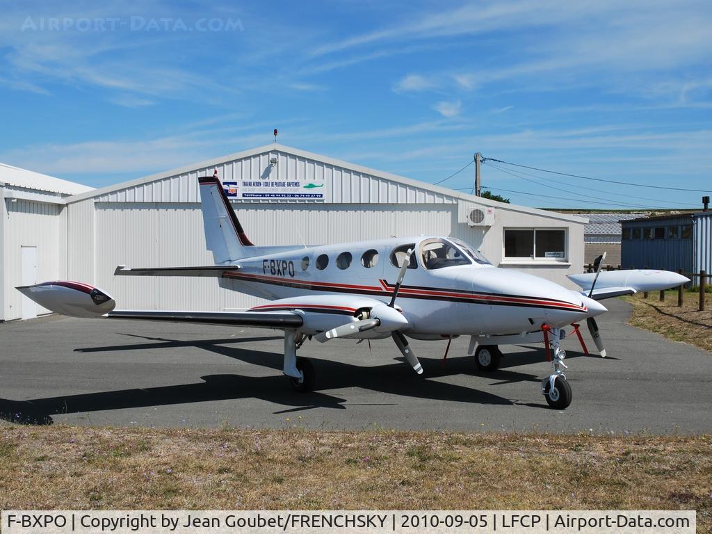 F-BXPO, 1976 Cessna 340A C/N 340A0053, au parking