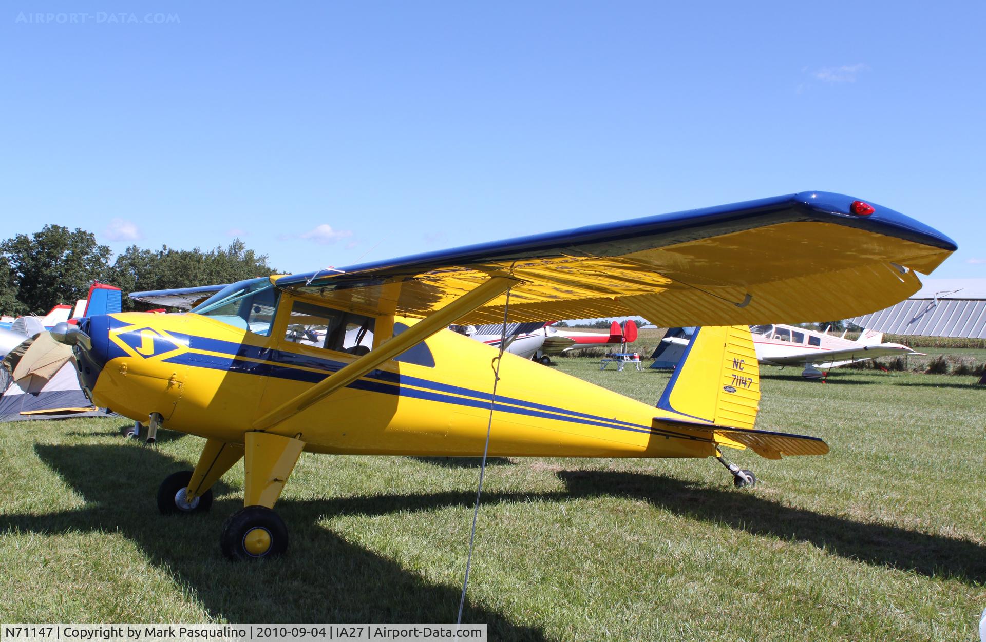 N71147, 1946 Luscombe 8A C/N 2574, Luscombe 8A