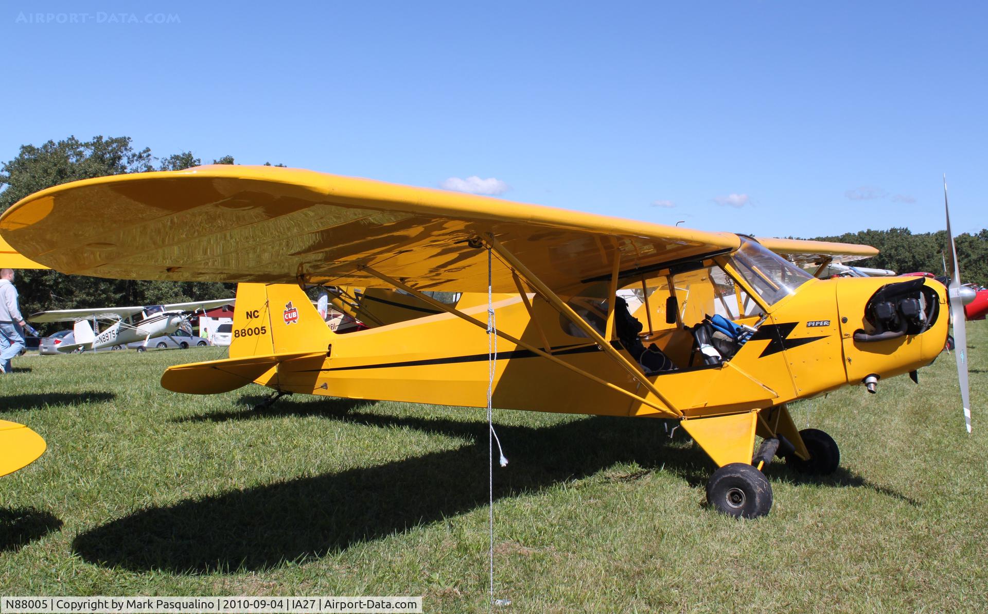 N88005, 1946 Piper J3C-65 Cub C/N 15623, Piper J3C-65