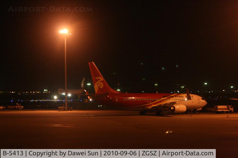 B-5413, 2009 Boeing 737-87L C/N 35535, shenzhenair