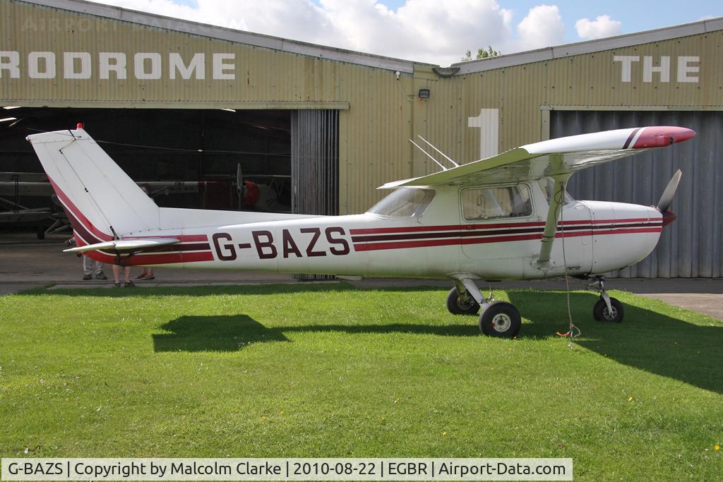 G-BAZS, 1973 Reims Cessna F150L C/N 0954, Reims F150L at Breighton Airfield's Summer Madness All Comers Fly-In in August 2010.