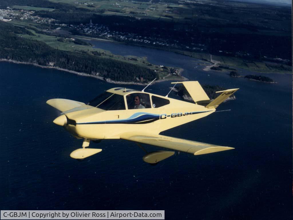 C-GBJM, 1983 Davis DA-2A C/N BF172, Built by M. Gerald Ross, Québec, Canada. First flight 1984. Lycoming 0-235 C2C