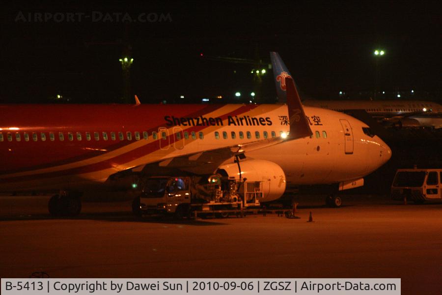 B-5413, 2009 Boeing 737-87L C/N 35535, shenzhenair