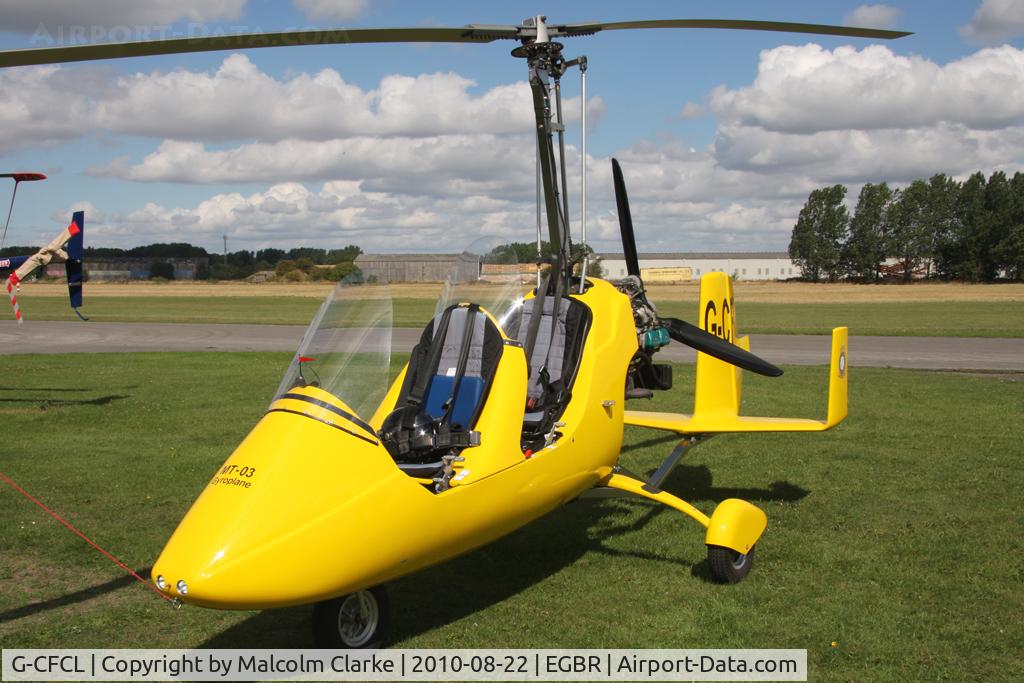 G-CFCL, 2008 Rotorsport UK MT-03 C/N RSUK/MT-03/043, Rotorsport UK MT-03 at Breighton Airfield's Summer Madness All Comers Fly-In in August 2010.