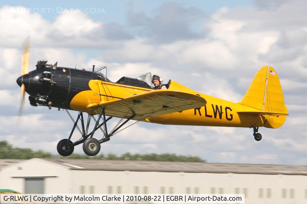 G-RLWG, 1942 Ryan PT-22 Recruit (ST3KR) C/N 1716, Ryan ST3KR Recruit at Breighton Airfield's Summer Madness All Comers Fly-In in August 2010.