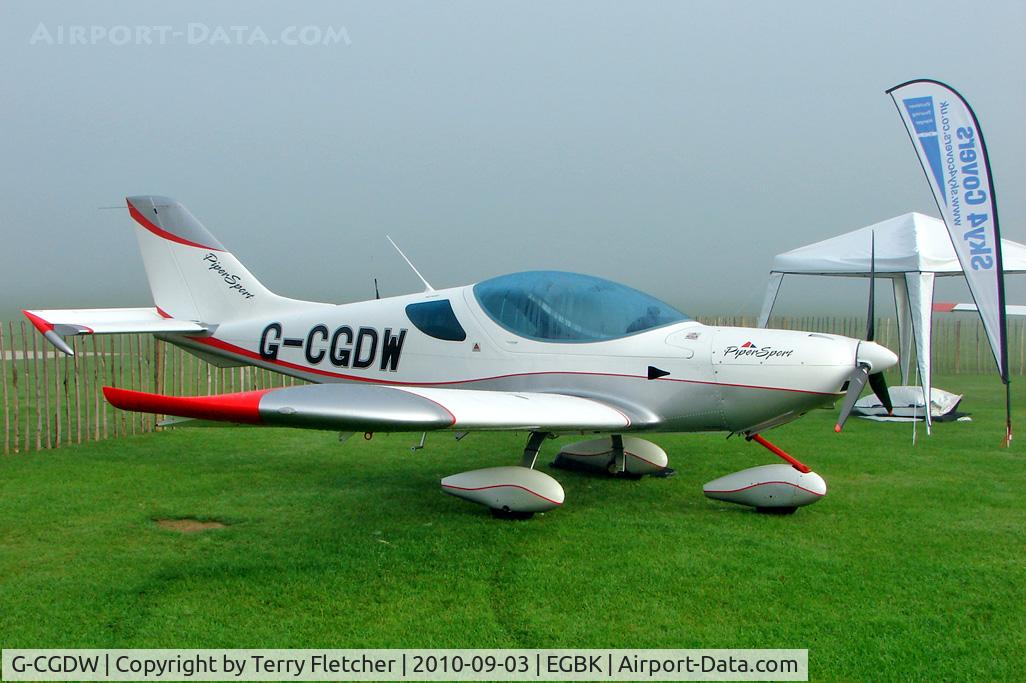 G-CGDW, 2009 CZAW SportCruiser C/N 09SC286, 2009 Czech Aircraft Works Sportcruiser, c/n: 09SC286 exhibited at the 2010 LAA National Rally