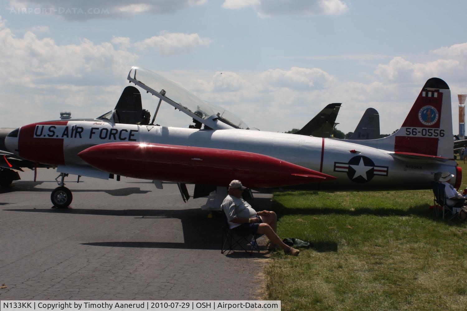 N133KK, Canadair T-33AN Silver Star 3 C/N T33-556, Canadair T-33, c/n: T33-556