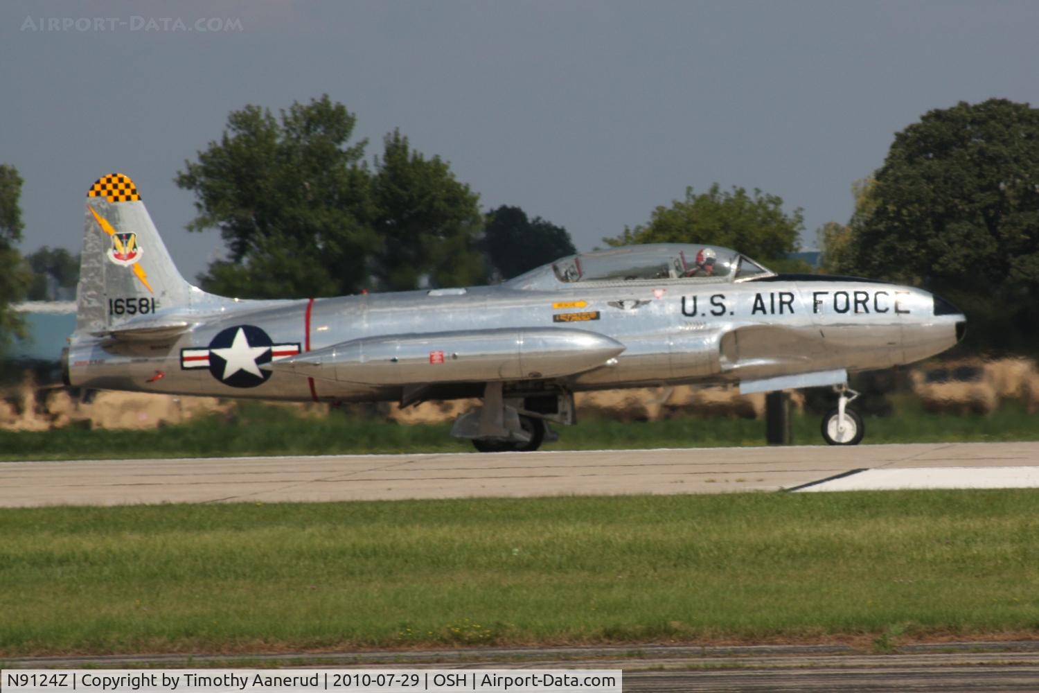 N9124Z, 1951 Lockheed T-33B Shooting Star C/N 580-5915, 1951 Lockheed T-33, c/n: 128706
