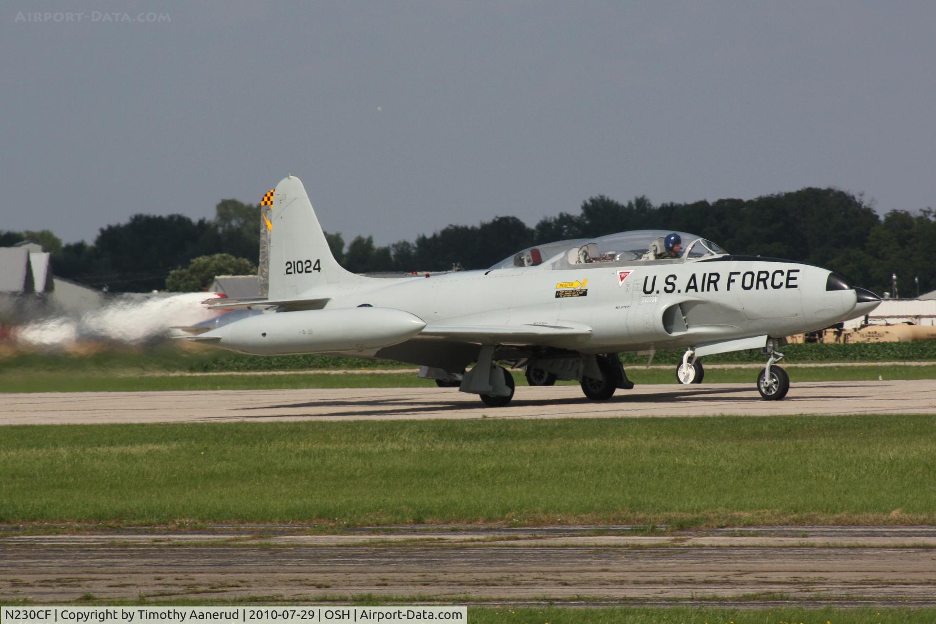 N230CF, 1953 Canadair CT-133 Silver Star 3 C/N T33-24, 1953 Canadair T-33, c/n: 21024