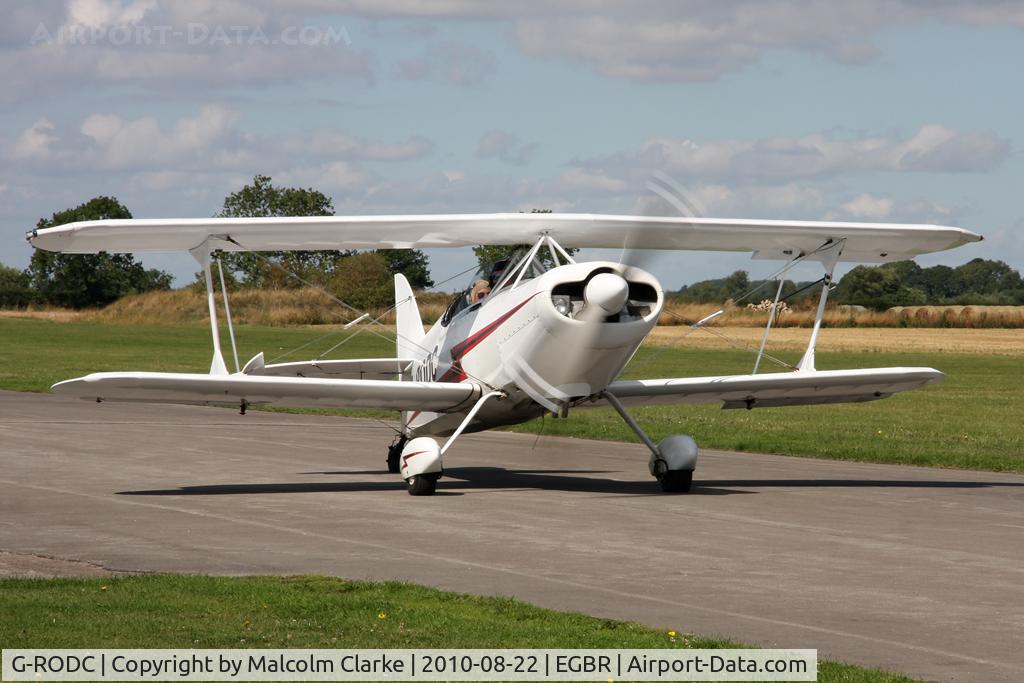 G-RODC, 1995 Steen Skybolt C/N 4568, Steen Skybolt at Breighton Airfield's Summer Madness All Comers Fly-In in August 2010.