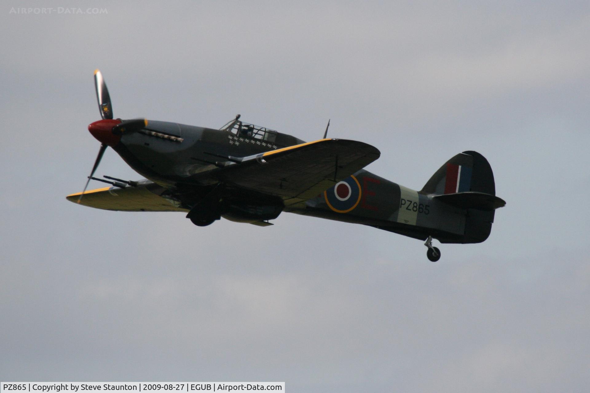 PZ865, 1944 Hawker Hurricane IIC C/N PZ865, Taken at RAF Benson Families Day, August 2009