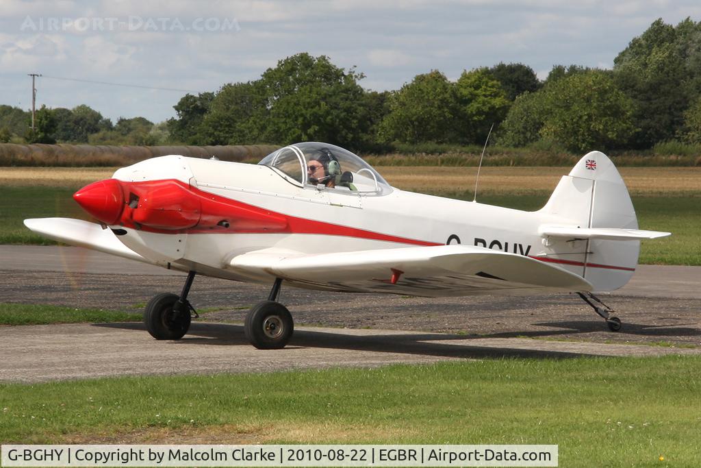 G-BGHY, 1986 Taylor Monoplane C/N PFA 1455, Taylor Monoplane at Breighton Airfield's Summer Madness All Comers Fly-In in August 2010.